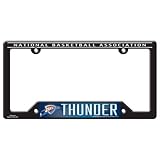 Oklahoma City Thunder Plastic License Plate Frame