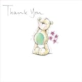 Pack of 8 Cute Teddy Thank You Cards