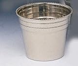 SMALL FLOWER POT - SMALL SIZE NICKEL PLATED FLOWER POT