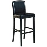 IMAGE OF Black Leather with Back 30