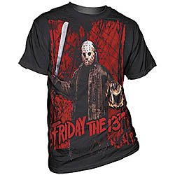 Friday The 13th Jason Voorhees Fans Black T-Shirt