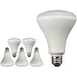 TCP LBR301027KND6 LED BR30 - 65 Watt Equivalent Soft White (2700K) Flood Light Bulb - 6 Pack