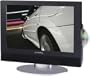 Audiovox FPE1906DV - 19" LCD TV with built-in DVD player - widescreen