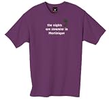 the nights are steamier in Martinique -- 100% Cotton Tee with funny 'Trippinstuff' Design in over 30 color choices