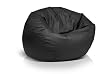 American Furniture Alliance Fun Factory Classic Jumbo Bean Bag, Black
