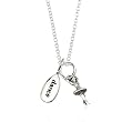 Girls Dance and Ballerina Necklace