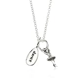 Girls Dance and Ballerina Necklace