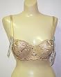 Sweet Nothings embroidered push-up underwire bra with adjustable straps.