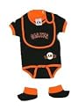 San Francisco Giants Creeper with Bib and Booties