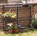 Outdoor Living : PS3T Handcrafted Rectangular Metal Plant Stand