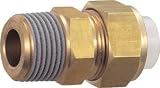 TRUSCO クイックシール継手 コネクタ φ6X4 呼びR1/4 TS6X402C