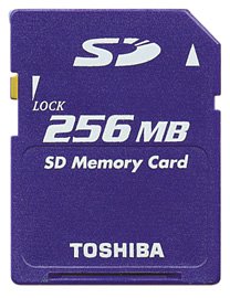 TOSHIBA SDカード256MB SD-NA256MT