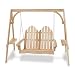 Cypress Adirondack Swing A-Frame