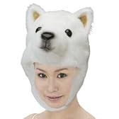 アニマルハット・白犬