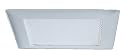 Cooper Lighting P600TW One-Light 9-3/8-Inch Square Ceiling Light Fixture Kit