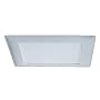 Cooper Lighting P600TW One-Light 9-3/8-Inch Square Ceiling Light Fixture Kit