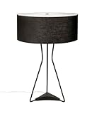 IMAGE OF M-2817 Testa Table Lamp - black, Incandescent, white, 220 - 240V (for use in Australia, Europe, Hong Kong etc.)