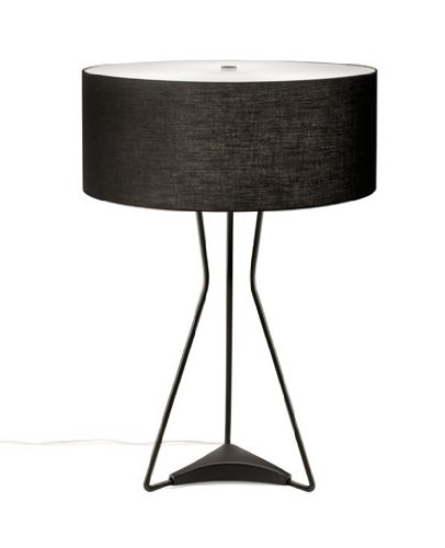 M-2817 Testa Table Lamp - black, Incandescent, black, 220 - 240V (for use in Australia, Europe, Hong Kong etc.)