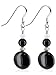 SCER464 14mm and 6mm Round Black Onyx Crystals title=