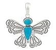 Cody Sanderson Sterling Bold Kingman Turquoise Butterfly Penda