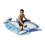 Inflatable Large 69" Dolphin Rider Great Water Fun!