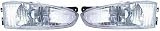 97-02 MITSUBISHI MIRAGE EURO CRYSTAL CLEAR HEADLIGHT, Chrome Housing, 2-Door, one set (left and right included) (1997 97 1998 98 1999 99 2000 00 2001 01 2002 02) MB9702CCHL