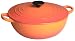 Le Creuset Enameled Cast-Iron 4-1/4-Quart Soup Pot with Cover, Flame
