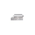 DCS Gas Grills 48 Inch Natural Gas Grill Built In BGB48-BQR With Double Side Burners