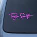 TAYLOR SWIFT - Vinyl Car Decal Sticker #1875 | Vinyl Color: Pink