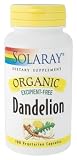 Solaray - Organic Dandelion, 100 capsules
