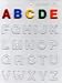 Alphabet Pieces Candy Molds