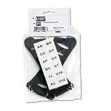 Index Tabs for Media Filer, 12 Tabs and Full Set of Alphabetical Labels/Pack AVT61907