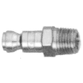 Milton Industries (MILS-783) T-Style Air Plug, 1/4" Male - 2 Pk.