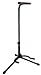 Stagg Tripod-Style Tubular Guitar Stand with Security Strap (Black)
