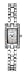 Accurist LB1067P Ladies stone set IPS bracelet watch
