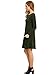 ROMWE Women's Loose T-Shirt Long Sleeves Casual Pockets Plain Dress