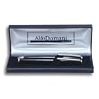 Day-Timer Black Lacquer Ballpoint and Rollerball Set by Aldo Domani, 64211 - Black