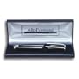 Day-Timer Black Lacquer Ballpoint and Rollerball Set by Aldo Domani, 64211 - Black