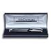 Black Lacquer Ballpoint and Rollerball Set by Aldo Domani - Black