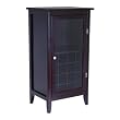 Ryan Wine Cabinet 16-Bottle with Glass Rack & One Door By Winsome Furniture