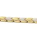 Two Tone Gold Look Magnotherapy Bracelet by TOC