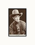 Art Acord, Cowboy Pre-Matted Print, 11" x 14"