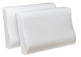 Sleep Better Visco Elastic Memory Foam Contour Pillows, Set of Two