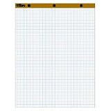 TOPS 7900 Drilled Easel Pads, 27 x34, 1 Squares, 50 Bond Sheets/Pad, 4 Pads/Carton