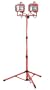 Coleman Cable 7766 Two-Light 1000-Watt Quartz Halogen Floodlight with Adjustable Tripod