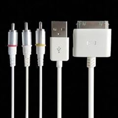 1103 KOSTENLOSE LIEFERUNG BNIB Composite RCA AV USB COMPONENT VIDEO TV-Ladekabel LEAD Dock Connector f�r Apple iPad iPhone 3G 3G S 3GS iPhone 4 4G iPod Touch Nano Classic OS 4.0 (Unterst�tzung aller Fireware 3,13 4,0 4,1 4.0.2 4.2.1 4.3 und AKTUELLES?) UK - 12 Monate Garantie>>> THT Handel