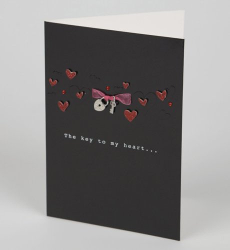 Key To My Heart Valentine Card