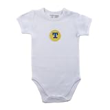Hudson Baby Personalized Initial Bodysuit - T,... by Hudson Baby