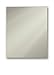 Jensen 52WH304PFX Polished Edge Mirror Medicine Cabinet, 24" x 30"