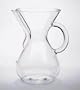 Chemex Six Cup Glass Coffee Maker with Glass Handle - 6 Cup Coffee Maker